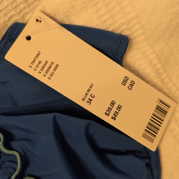 Urban Outfitters Blue Ruffled Women's Bra - Picture 2 of 4